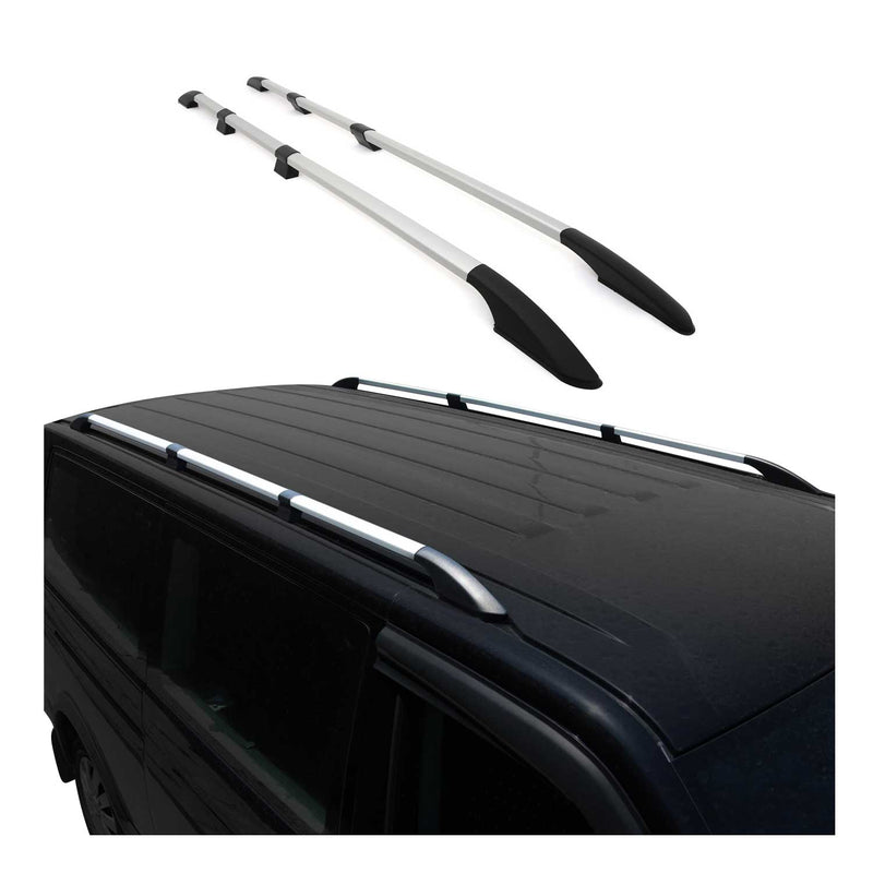 2006-2024 Fiat Ducato III Barres de toit longitudinales  L3 H2 Alu Silber 2x
