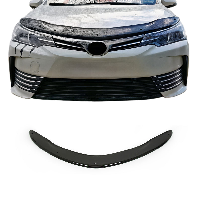 Deflecteurs d'air capot de voiture pour Toyota Corolla 2013-2019 Berline Noir