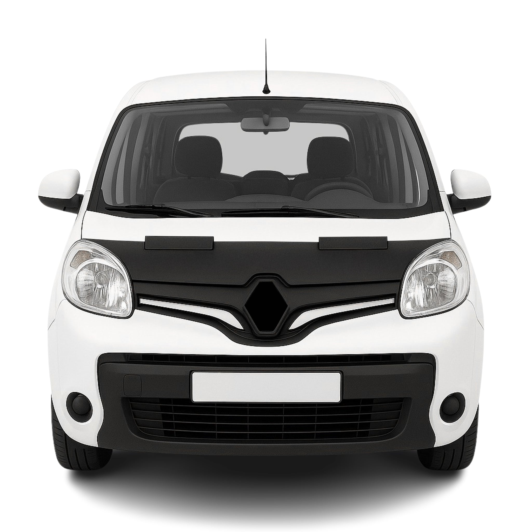 Protège Capot pour Renault Kangoo 2013-2018 Masque de voiture vinyle Noir