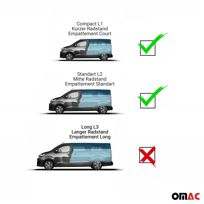 Vitre de Porte pour VW T6 T6.1 Transporter 2015-2024 Coulissante Gauche Droite