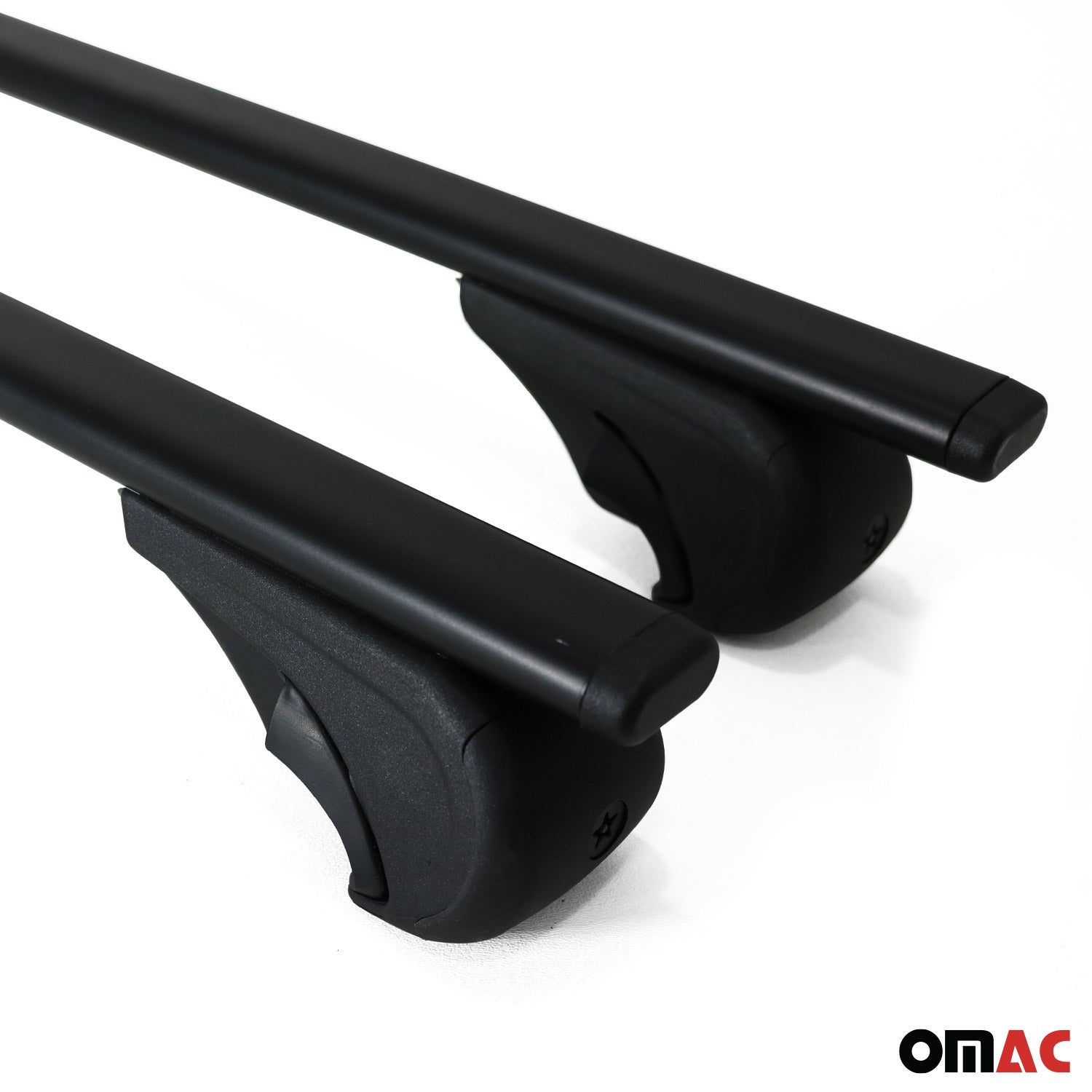 Barres de toit Transversales pour Chrysler Grand Voyager 1995-2010 Fer Noir