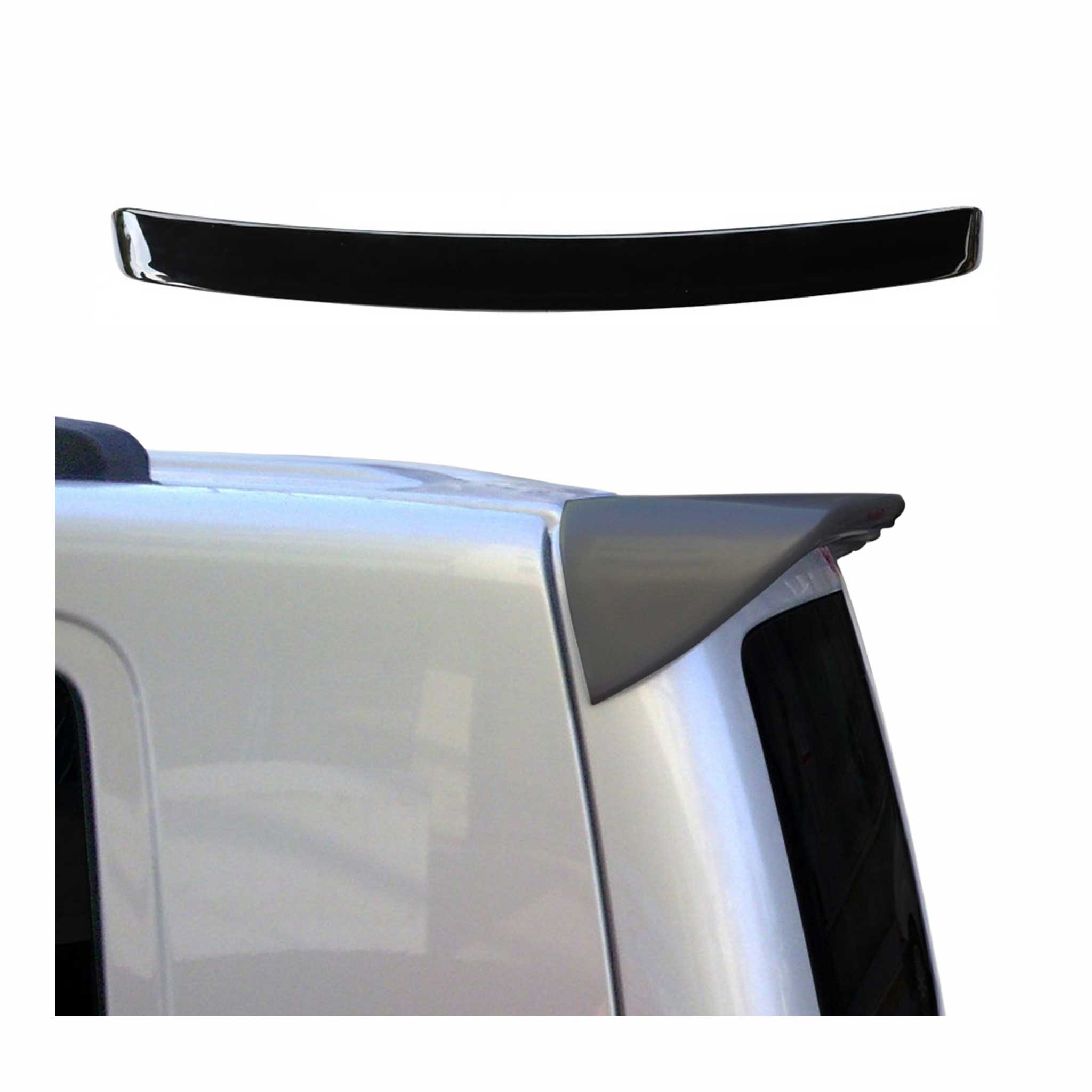 Spoiler de toit pour VW T5 2003-2015 en polyester renforcé Noir