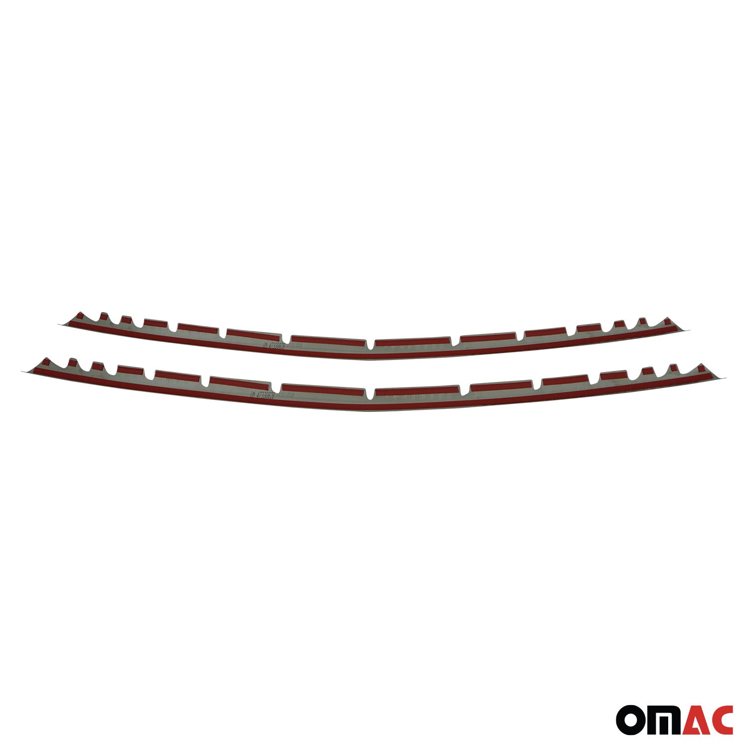 Moulure de Grille de Calandre pour Mercedes Vito W447 2014-2019 Acier Inox 2Pcs