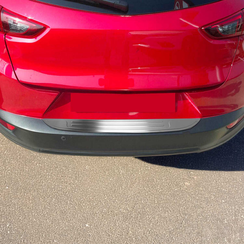 Protection Seuil de Pare-chocs Arriére Pour Mazda CX-3 2015-2021 Acier Inoxy