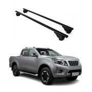 Barres de toit Transversales pour Nissan Navara 2015-2023 Fer Noir