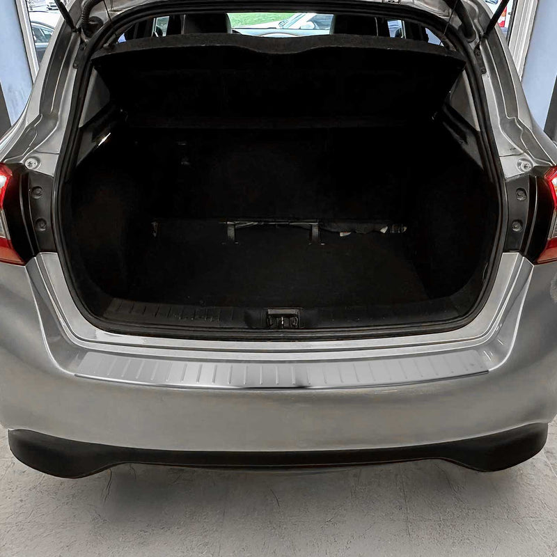 Protection seuil coffre pare-chocs pour Nissan Pulsar 2014-2018 5 Portes Brossé