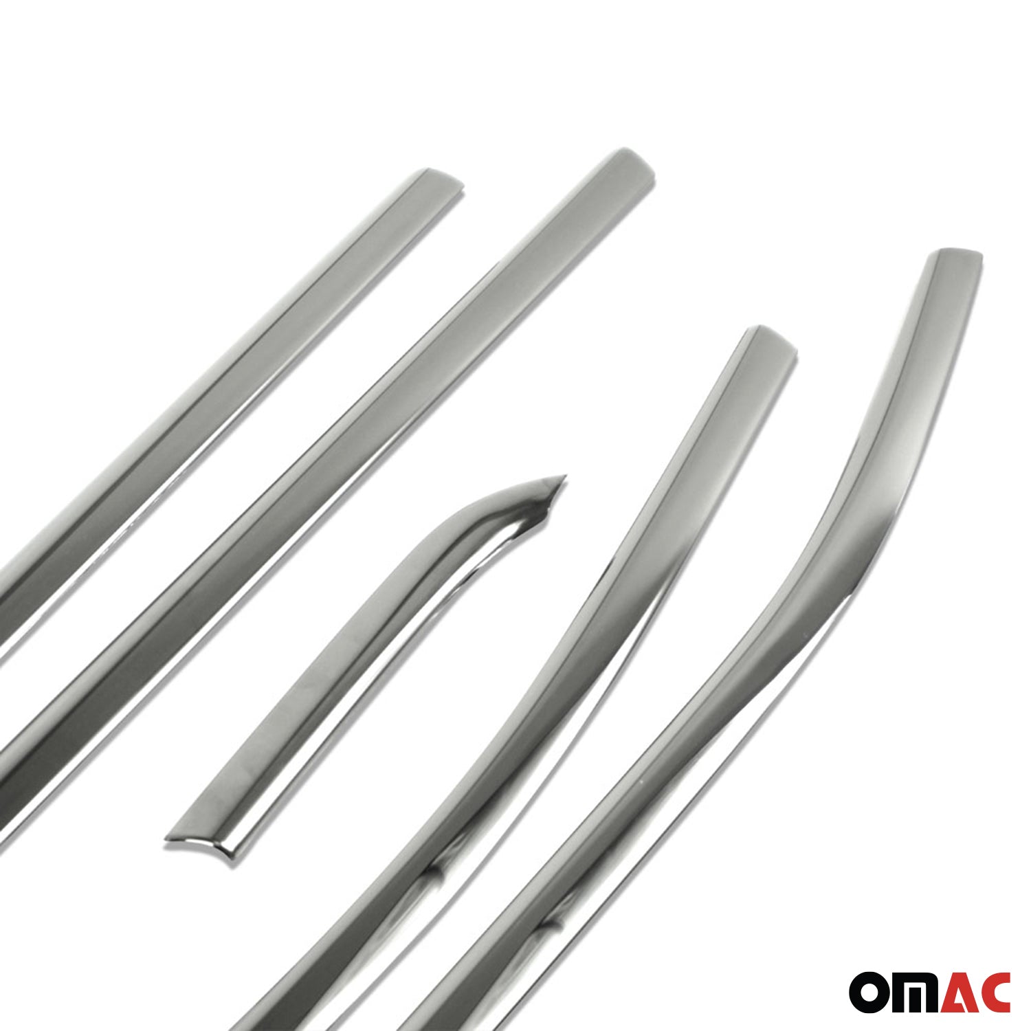 Garniture de Fenêtre pour Jeep Renegade SUV 2014-2019 Acier Inox Foncé 6Pcs