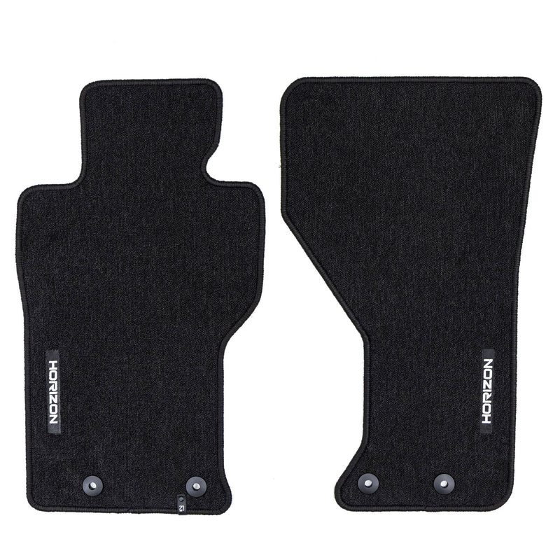 Tapis de Sol de Voiture pour Mazda MX-5 IV 2014-2025 Velours Imperméable 2Pcs