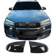 JOM Coques de Rétroviseur pour BMW X3 (F25) X4 (F26) X5 (F15) X6 (F16) 2014-2018