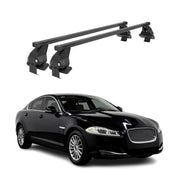Barres Transversales Menabo pour Jaguar XF X250 2008-2015 Noir