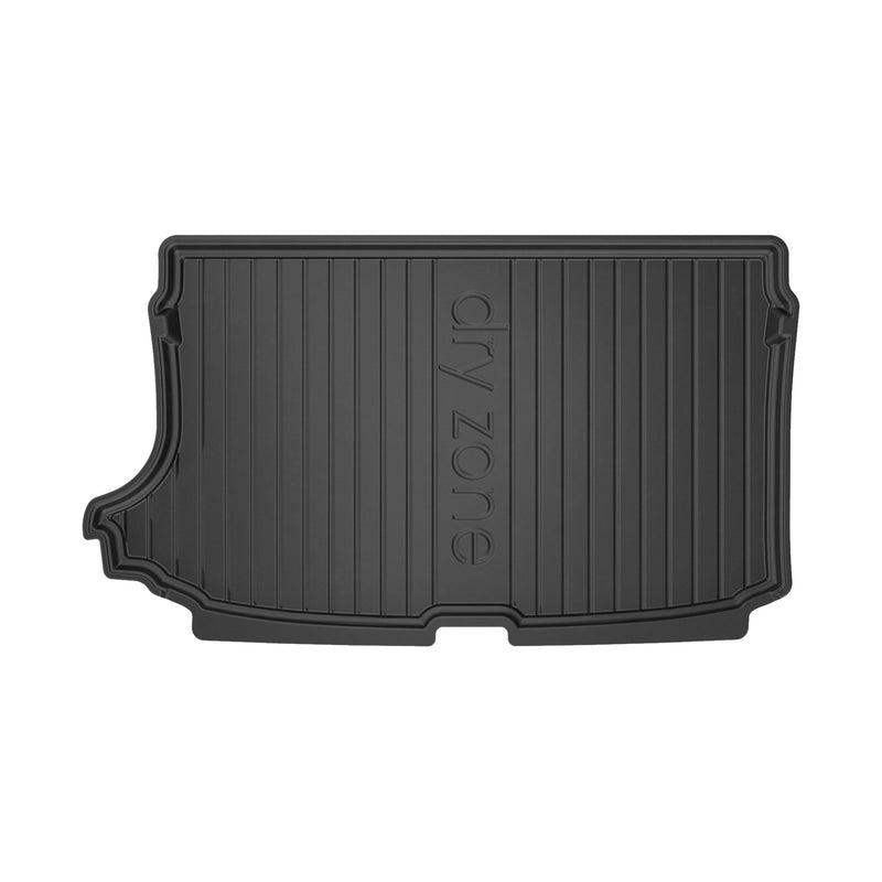 Tapis de coffre pour VW T-Cross 2018-2025 Supérieur TPE Antidérapant Noir 1Pc