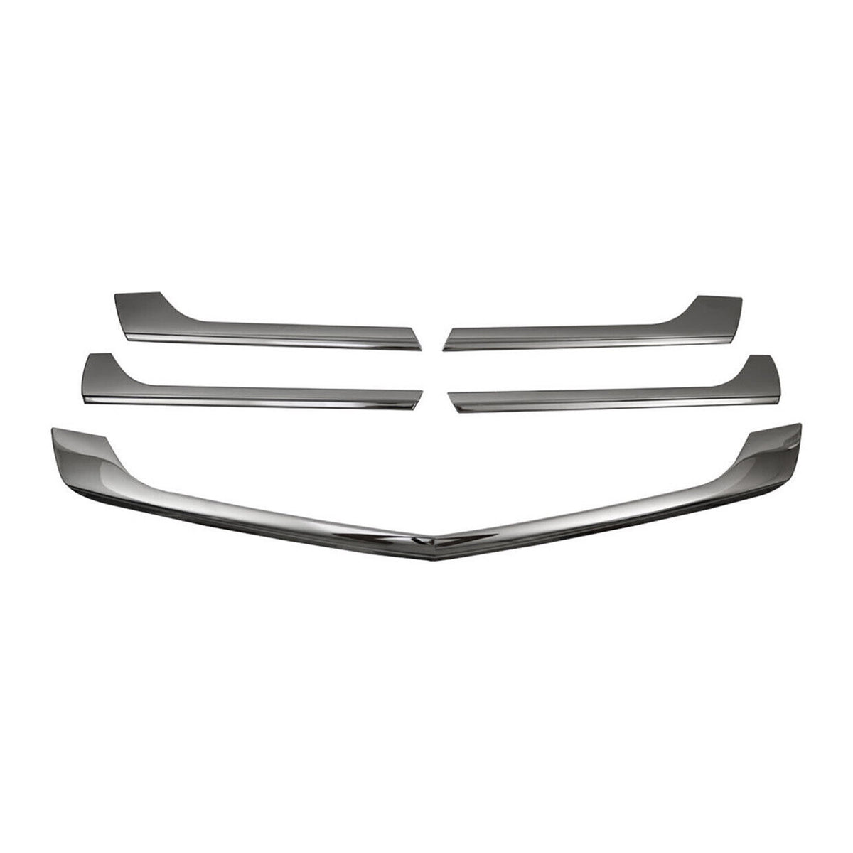 Moulure de Grille de Calandre pour Mercedes Sprinter W906 2013-2018 Chromé 5Pcs