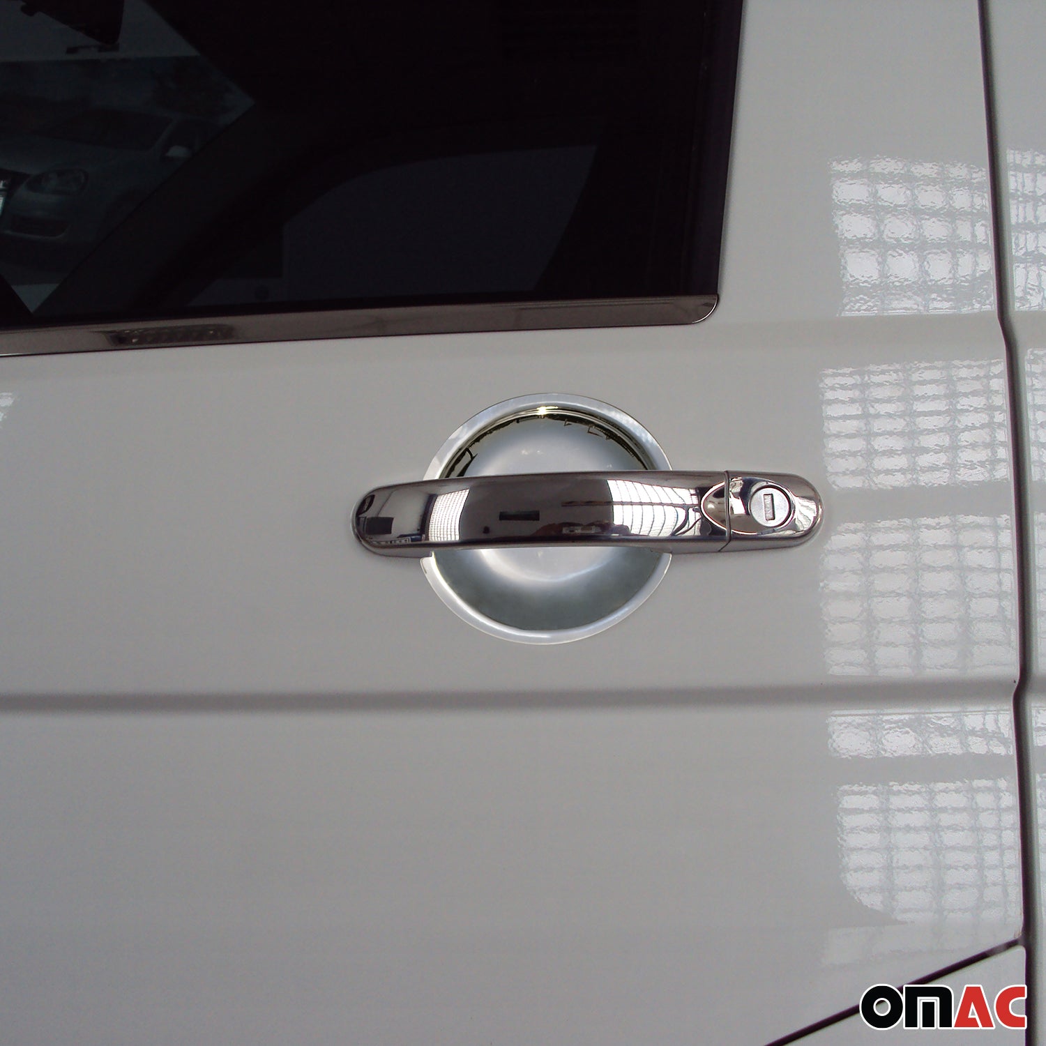 Couverture poignée de porte pour VW Multivan T5 2003-15 4Portes Acier chromé 4x