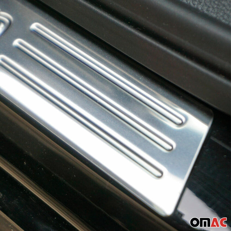 Seuils de porte pour Ford Kuga Puma 2003-2025 Expedition en acier inox Chromé