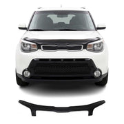 Deflecteurs d'air capot de voiture pour Kia Soul 2014-2019 Acrylique Noir
