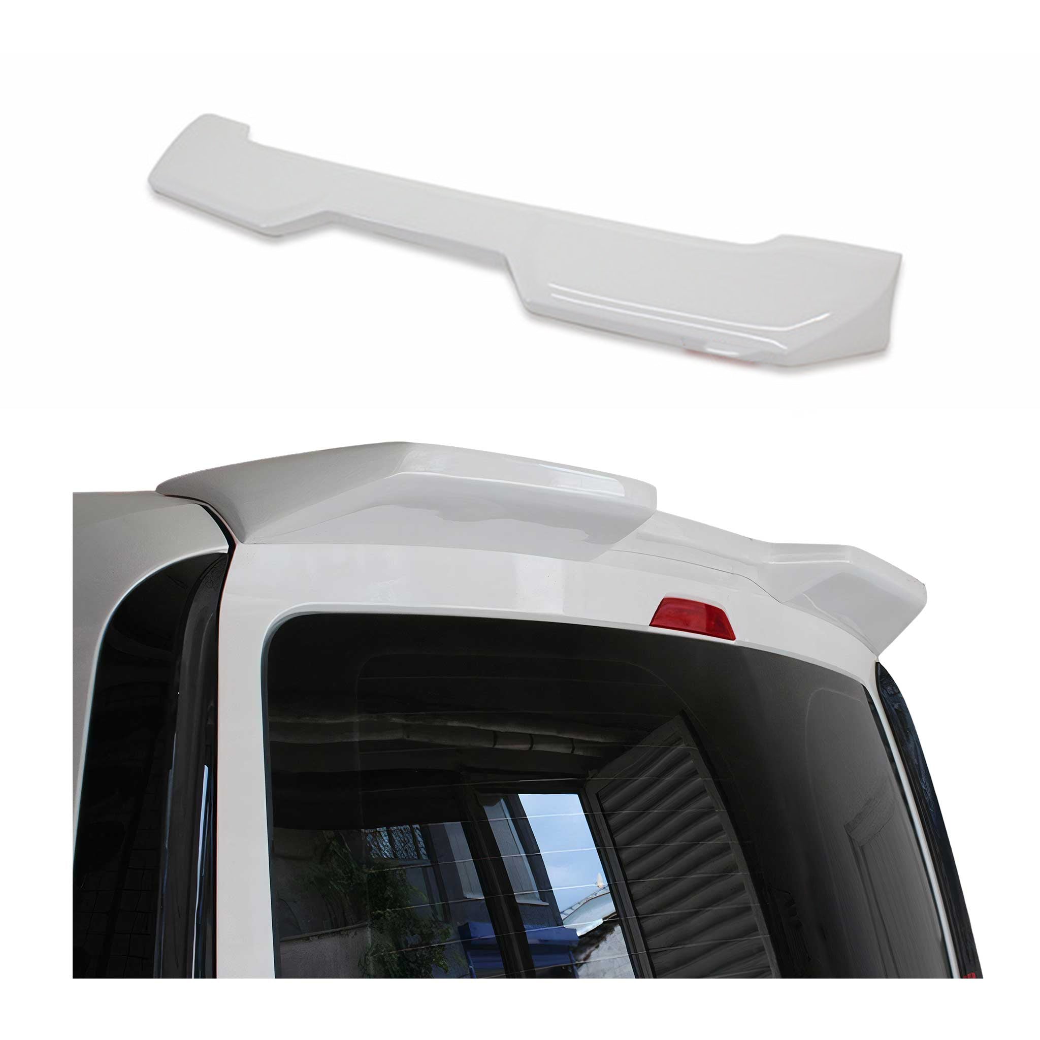 Spoiler de toit arrière pour VW Caddy 5 2020-2026 Porte arrière simple renforcé