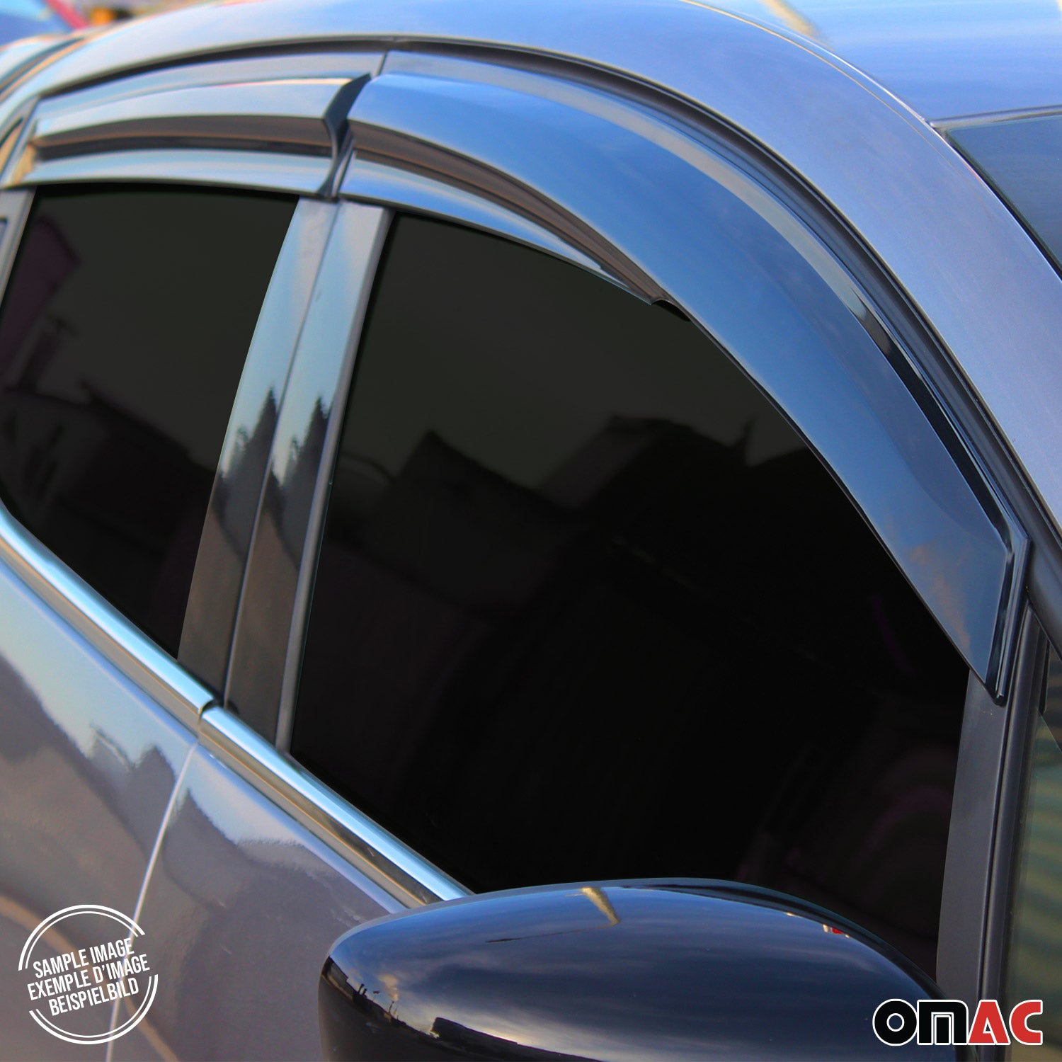 Déflecteurs De Vent Pluie D'air pour Toyota Corolla Berline 2019-2026 Acryl 4Pcs