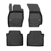 OMAC Tapis de sol caoutchouc pour Audi A8 S8 D5 Short 2018-2026 Noir Premium
