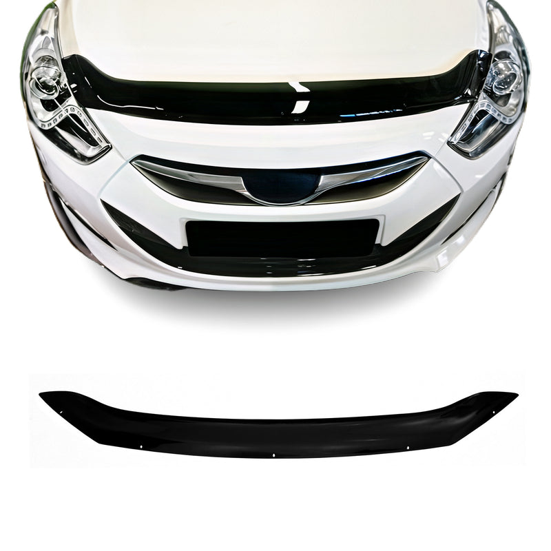 Deflecteurs d'air capot de voiture pour Hyundai i40 2011-2019 Acrylique Noir