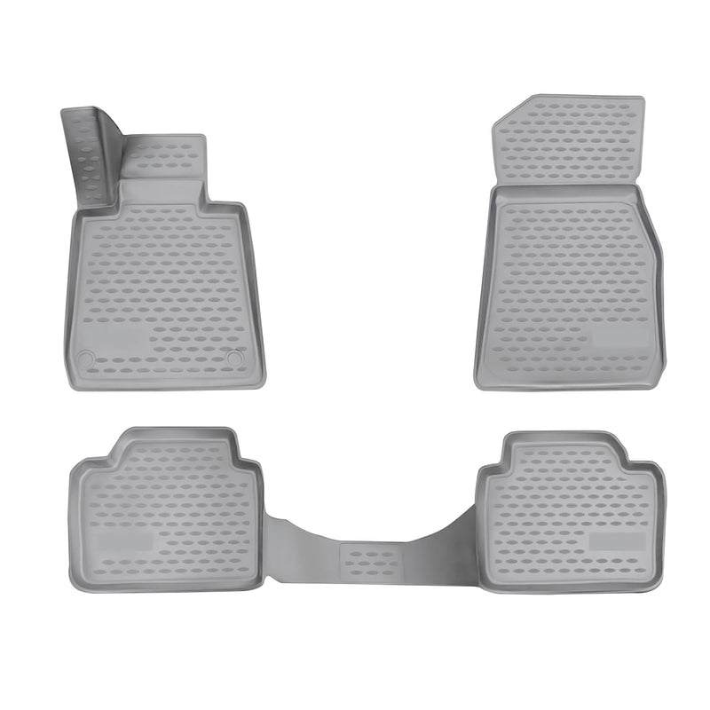 OMAC 3D Tapis de sol pour BMW Série 3 F30 F31 12-18 / Série 4 F32 F36 13-21 Gris