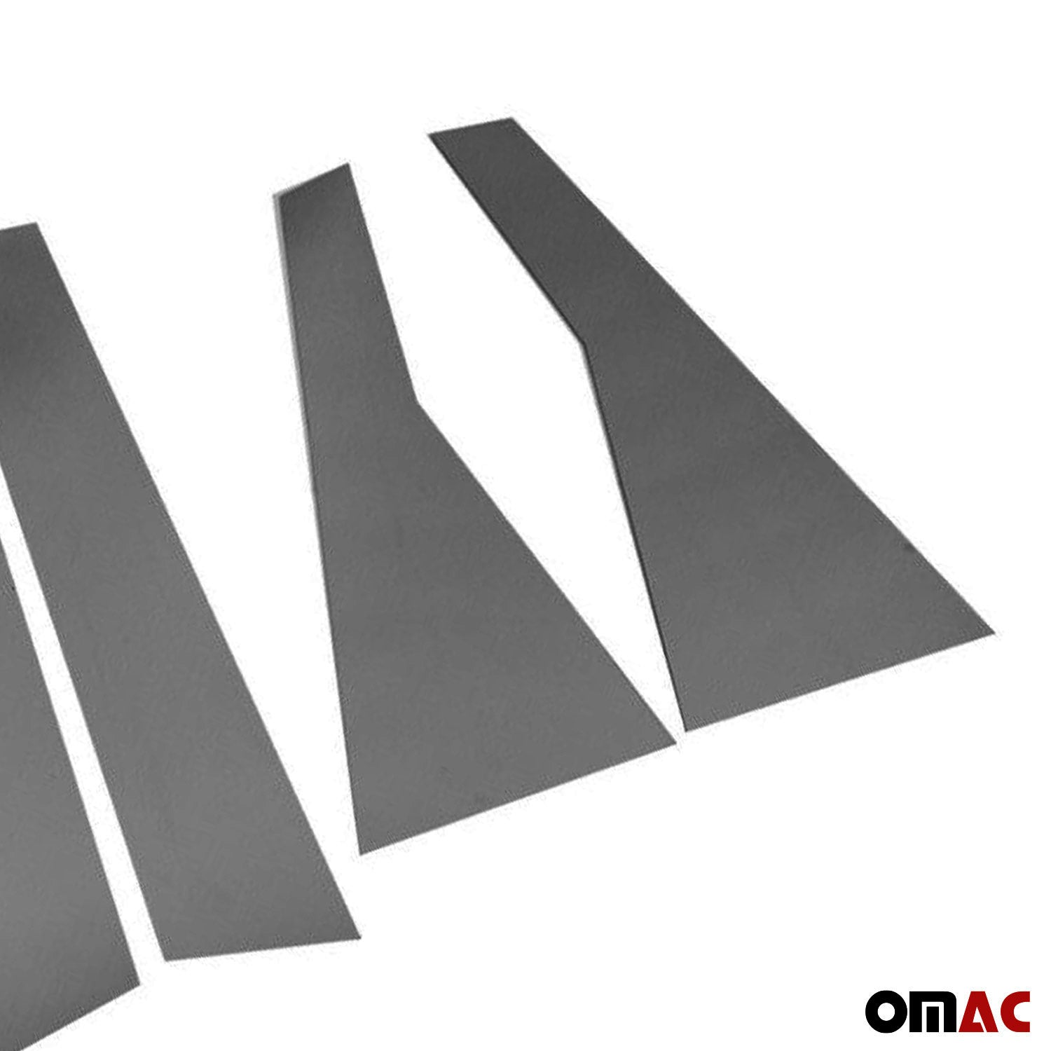 Couverture Garniture de pilier B pour Honda CR-V 2017-2021 acier inox Foncé 6Pcs