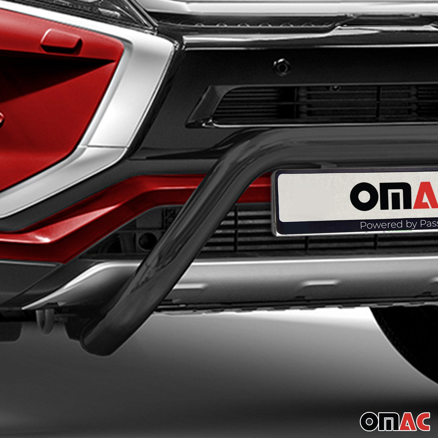 Pare-Buffle Avant Pour Mitsubishi Eclipse Cross 2018-2019 Acier Noir