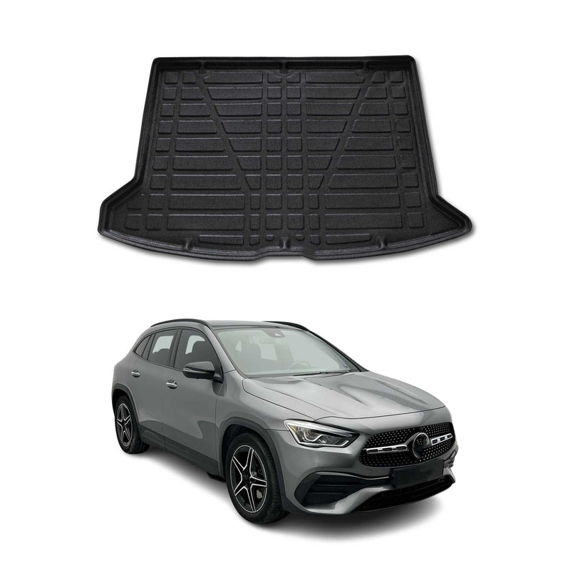 Tapis de Coffre pour Mercedes GLA H247 2020-2025 en TPE Noir