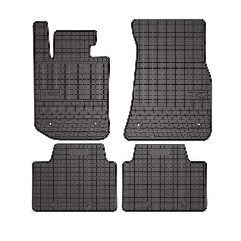 OMAC Tapis de sol pour BMW Série 3 G20 G21 Berline Break 2019-24 Noir caoutchouc