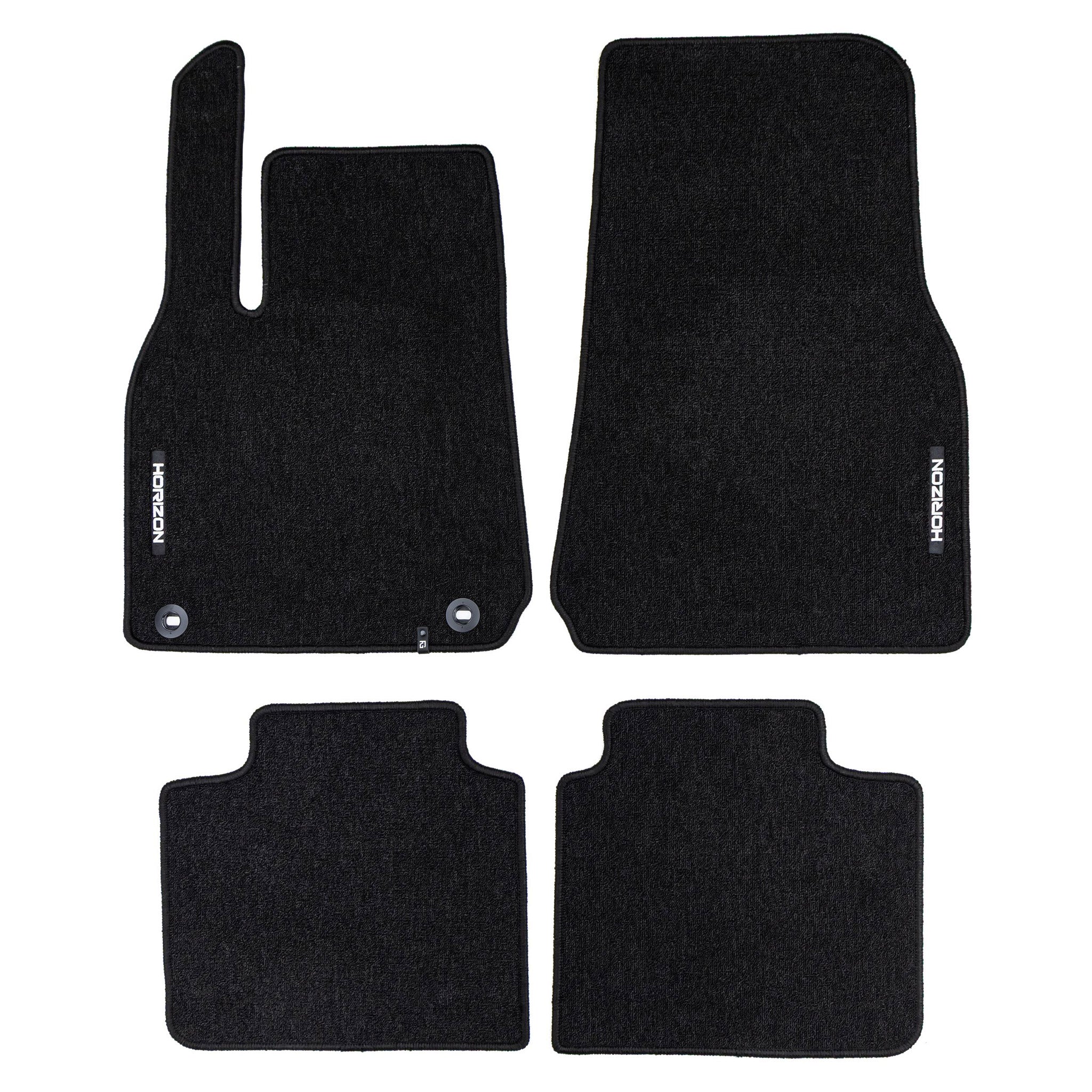 Tapis de Sol de Voiture pour Tesla Model Y 2020-2026 Velours Imperméable 4Pcs