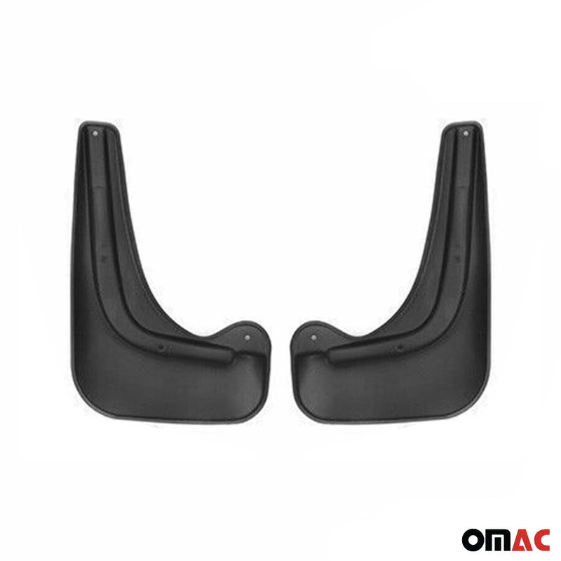 Bavettes Garde Boue pour Peugeot 408 2012-2025 Arrière Plastique Noir 2 Pcs