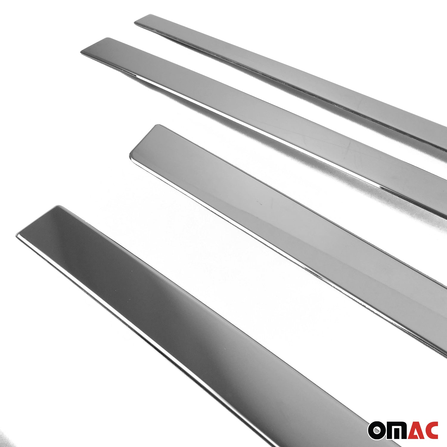 Garniture Baguette de porte latérale pour Skoda Kodiaq 2017-2025 acier inox 4Pcs