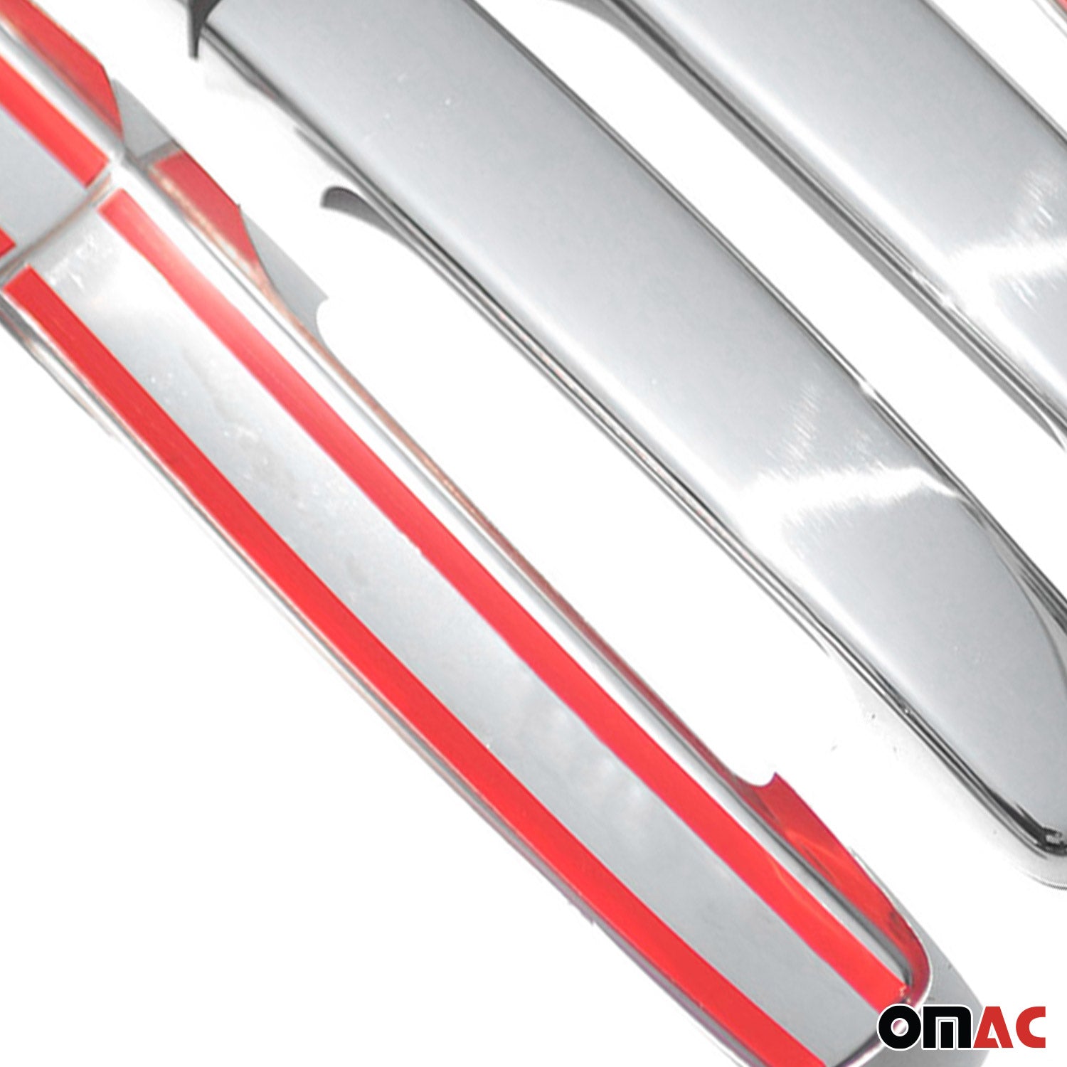 Couverture de poignée de porte pour Nissan Qashqai +2 2006-2013 Acier Inox 8Pcs