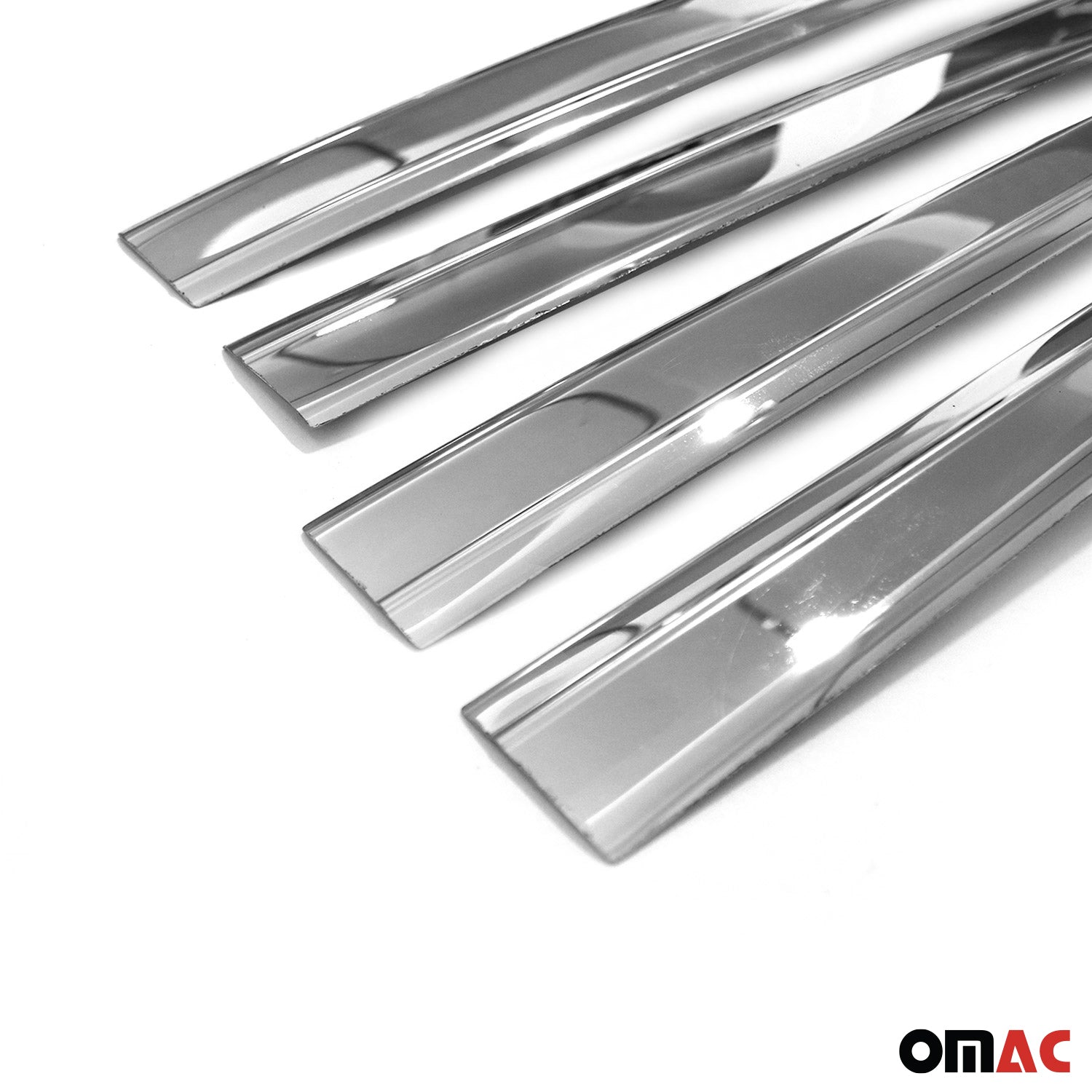 Bande baguette de porte latérale pour Toyota Hilux 2015-2026 en acier inox 4Pcs