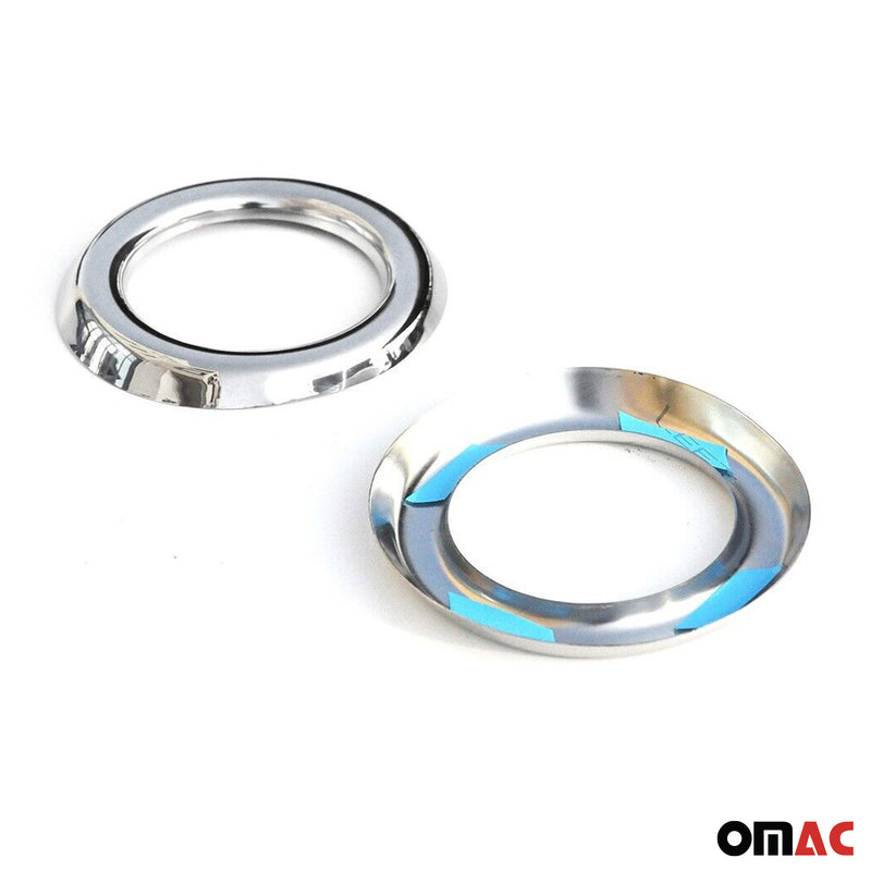 Cadre de Phare Antibrouillard pour Fiat Ducato 2014-2025 en acier inoxydable
