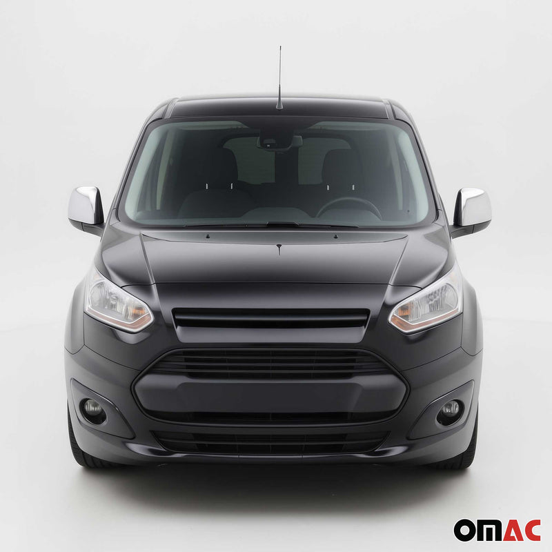 Coques de Rétroviseurs pour Ford Transit Connect 2013-2018 Pre-FL en ABS Argent