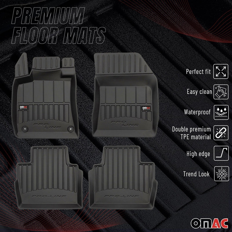 Tapis de Sol pour Peugeot 508 2018-2022 TPE Noir