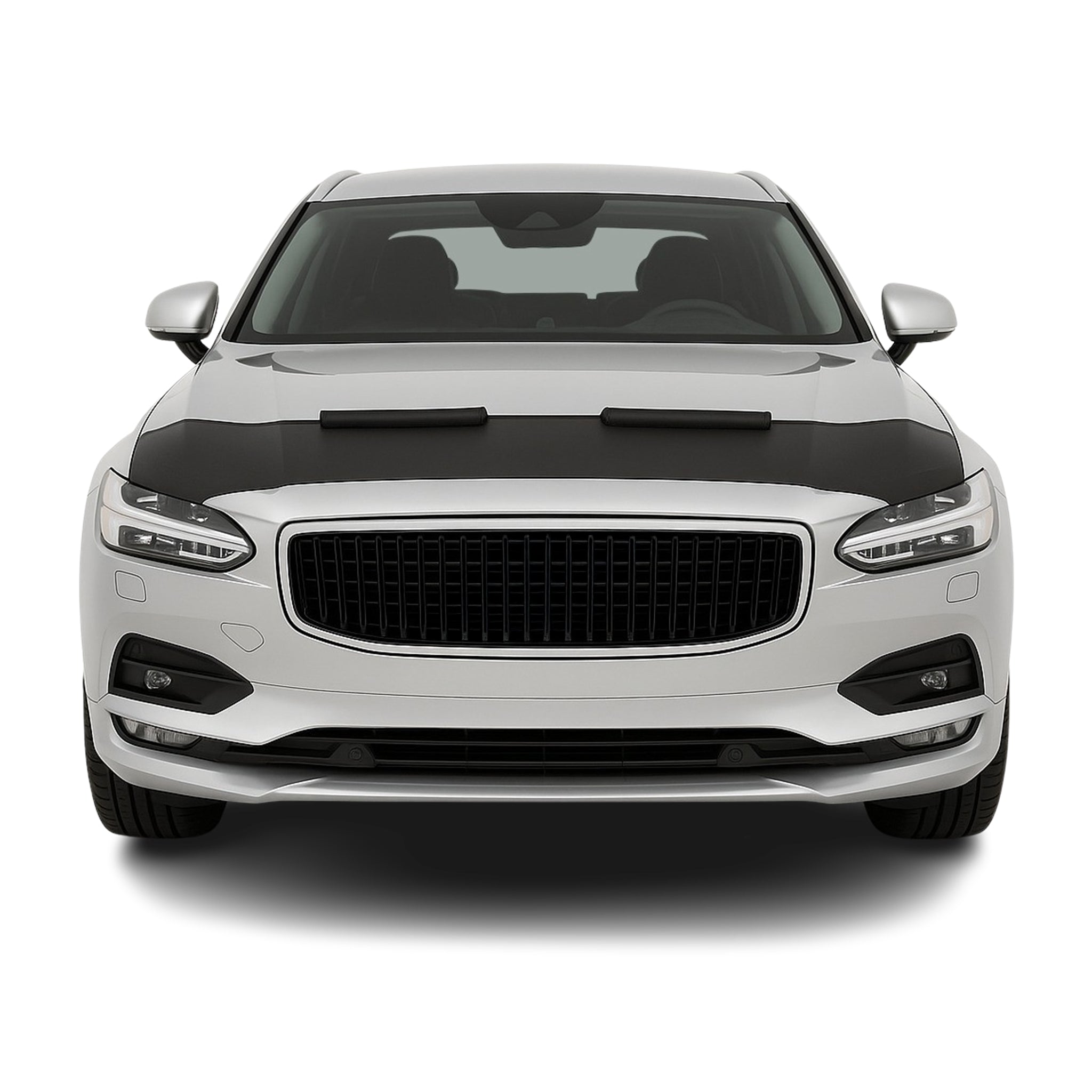 Protège Capot pour Volvo S90 2017-2025 Masque de voiture vinyle Noir