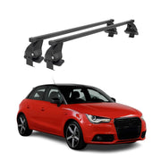 Barres de toit transversales Menabo pour Audi A1 Sportback 2012-2018 5-trg Noir