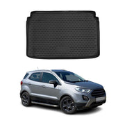 Tapis De Coffre Pour Ford EcoSport FL 2017-2022 Supérieur TPE 3D Noir