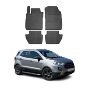 Tapis de Sol pour Ford Ecosport 2017-2020 Caoutchouc Noir
