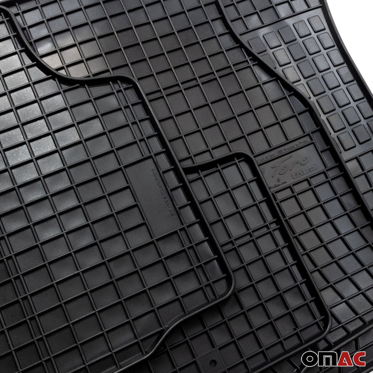 Tapis de Sol pour Ford Transit Custom I 2017-2023 Facelift 1.rangée Caoutchouc