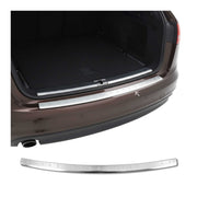 Bumper protection threshold for Audi A6 C7 Break 2011-2015 Pre-FL Inox Brossé