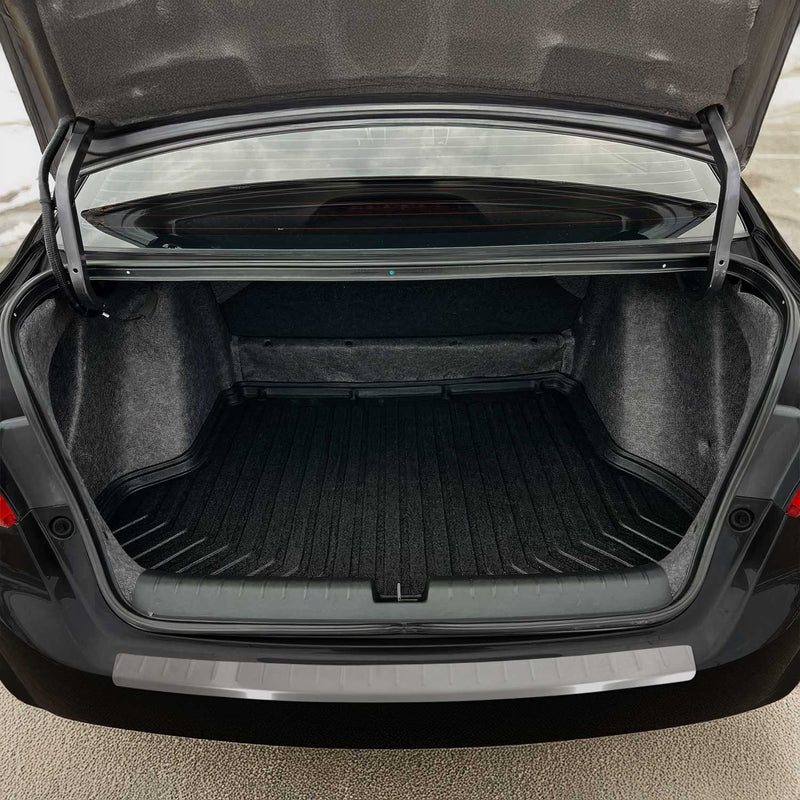 Protection Seuil de Pare-chocs Arriére pour Honda City 2021-2025 Berline Acier