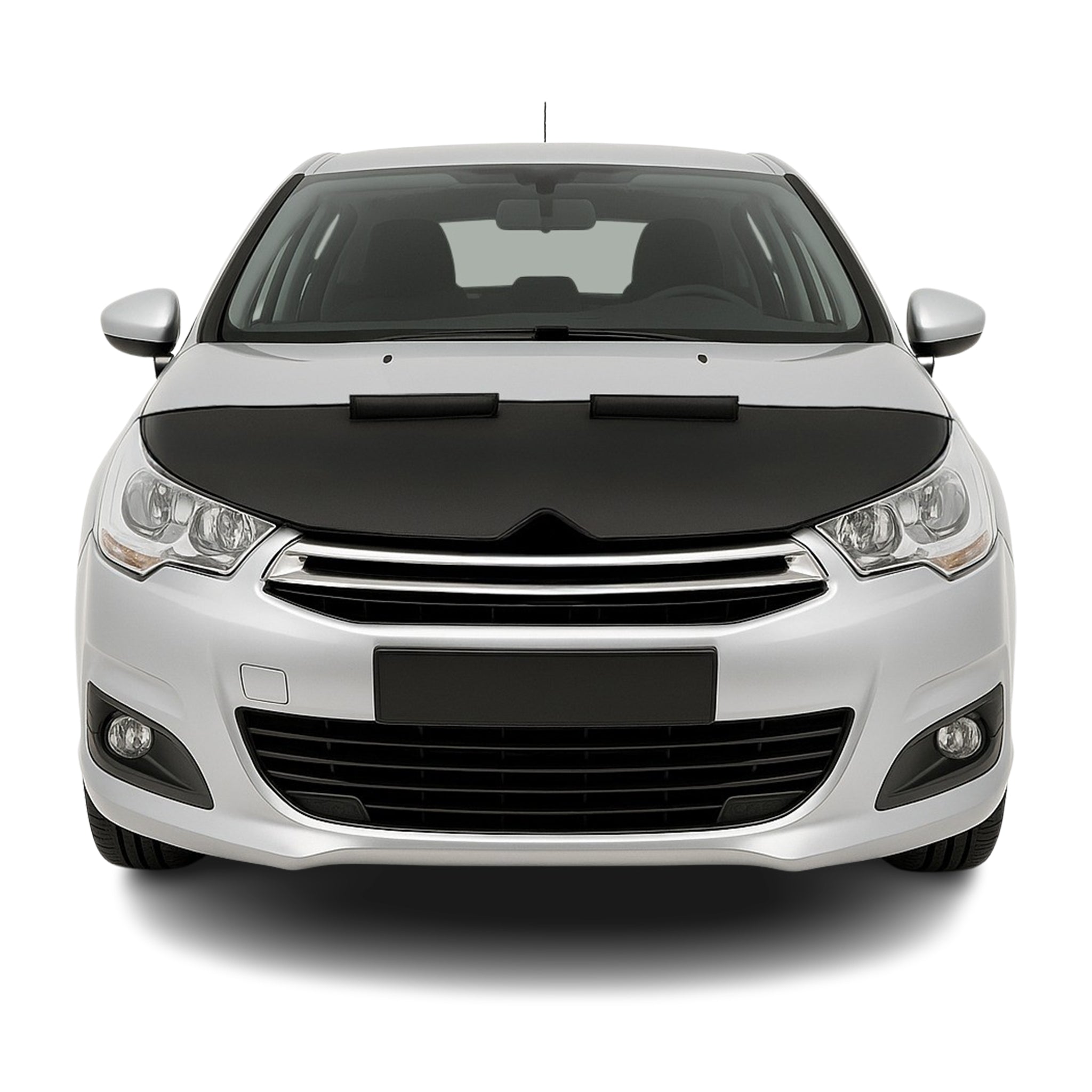 Protège Capot pour Citroen C4 2004-2010 Masque de voiture vinyle Noir