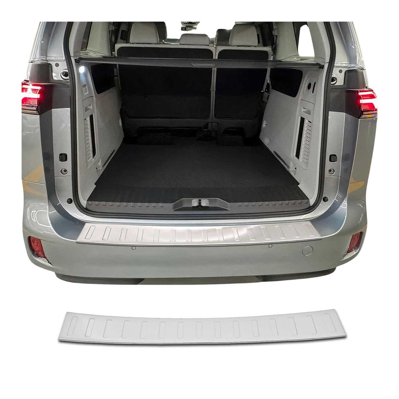 Protection Seuil De Pare-Chocs Arriére pour VW ID.Buzz 2022-2025 Inox Brossé