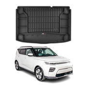 OMAC Tapis de coffre caoutchouc pour Kia e-Soul 2020-2026 Noir