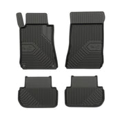 Tapis de Sol de Voiture pour Mercedes-Benz CLK C209 2002-2009 TPE Noir 4Pcs