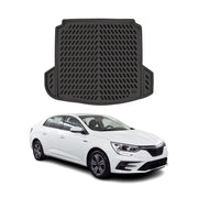 Tapis de coffre pour Renault Megane 4 2016-2027 Noir 3D en TPE