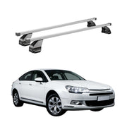 Barres de toit transversales pour Citroen C5 II 2007-2017 Acier Gris