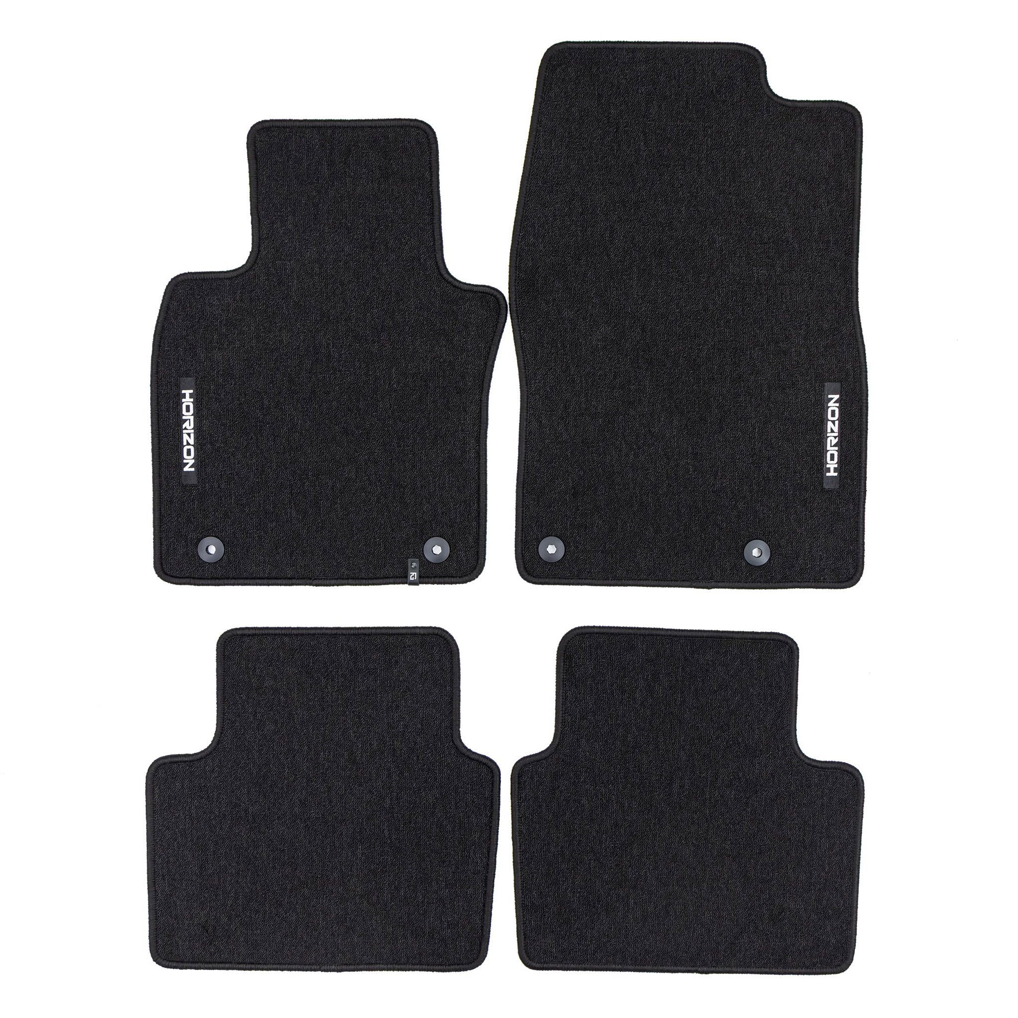 Tapis de Sol de Voiture pour Mazda CX-30 2020-2026 Velours Imperméable 4Pcs